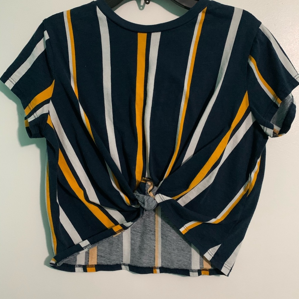 Stripped colored shirt